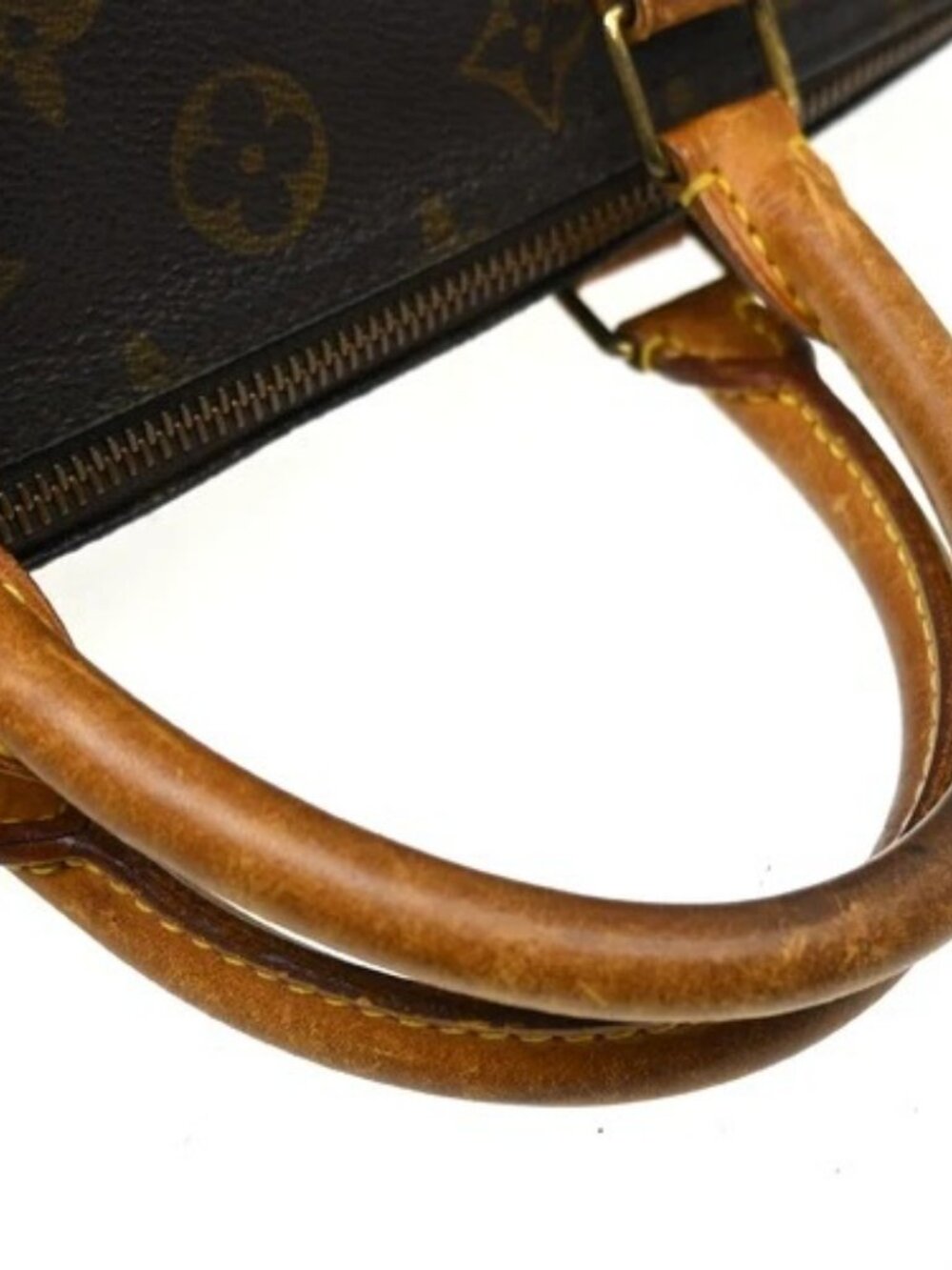 Best05 LOUIS VUITTON SPEEDY 30 HANDBAG MONOGRAM CANVAS M41526 VI0913 BQ00872 - Picture 12 of 15